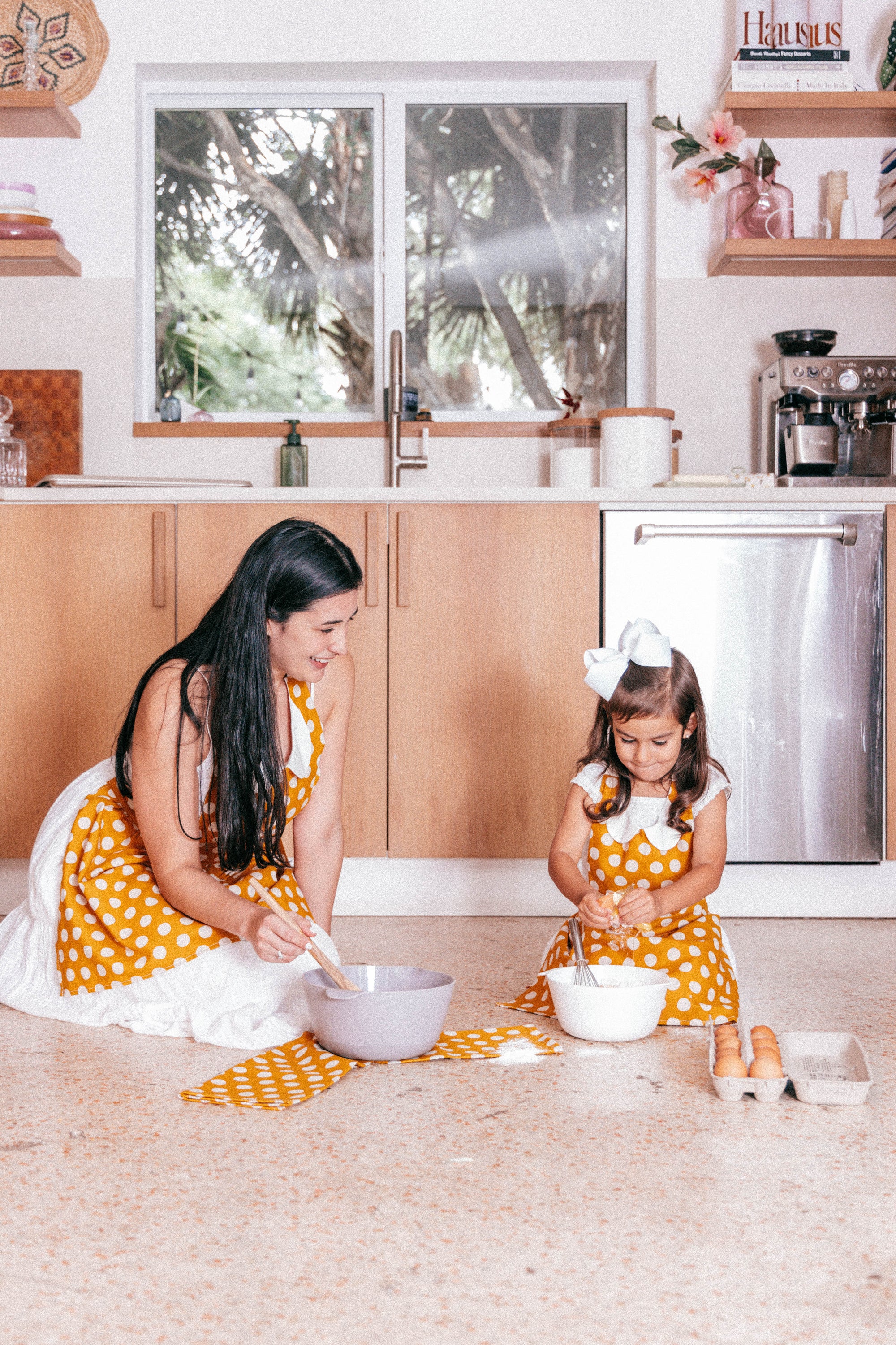 Polka Dot Gidget Apron | Dotted Gidget Apron | Textile & Twine