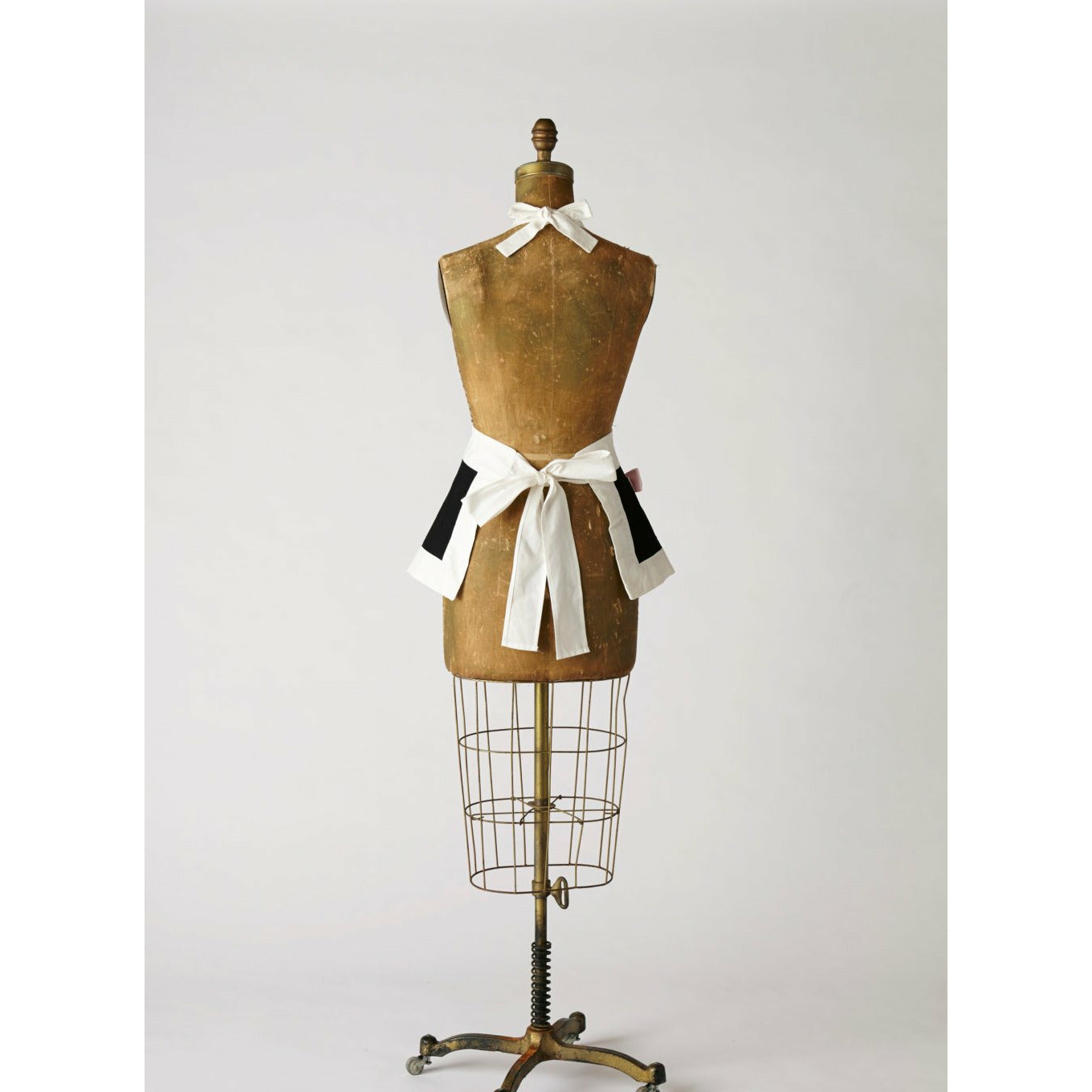 Sexy Modern French Maid Apron Veronica Apron in Reverse Colors