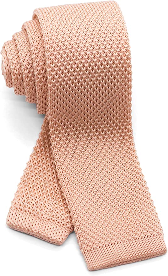 Knit Tie (Pink)