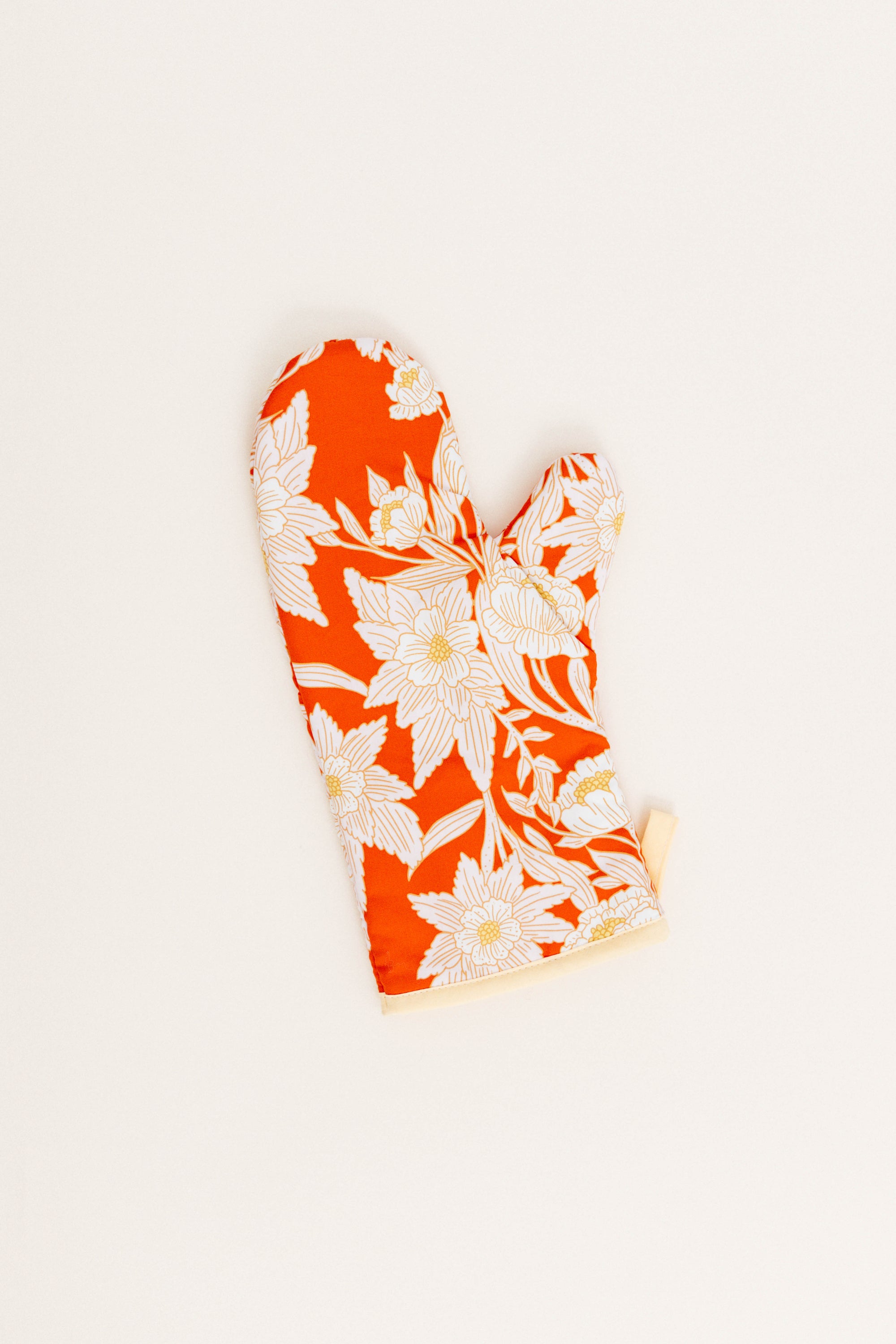 Cotton Oven Mitts | Printed Oven Mitts | Textile & Twine