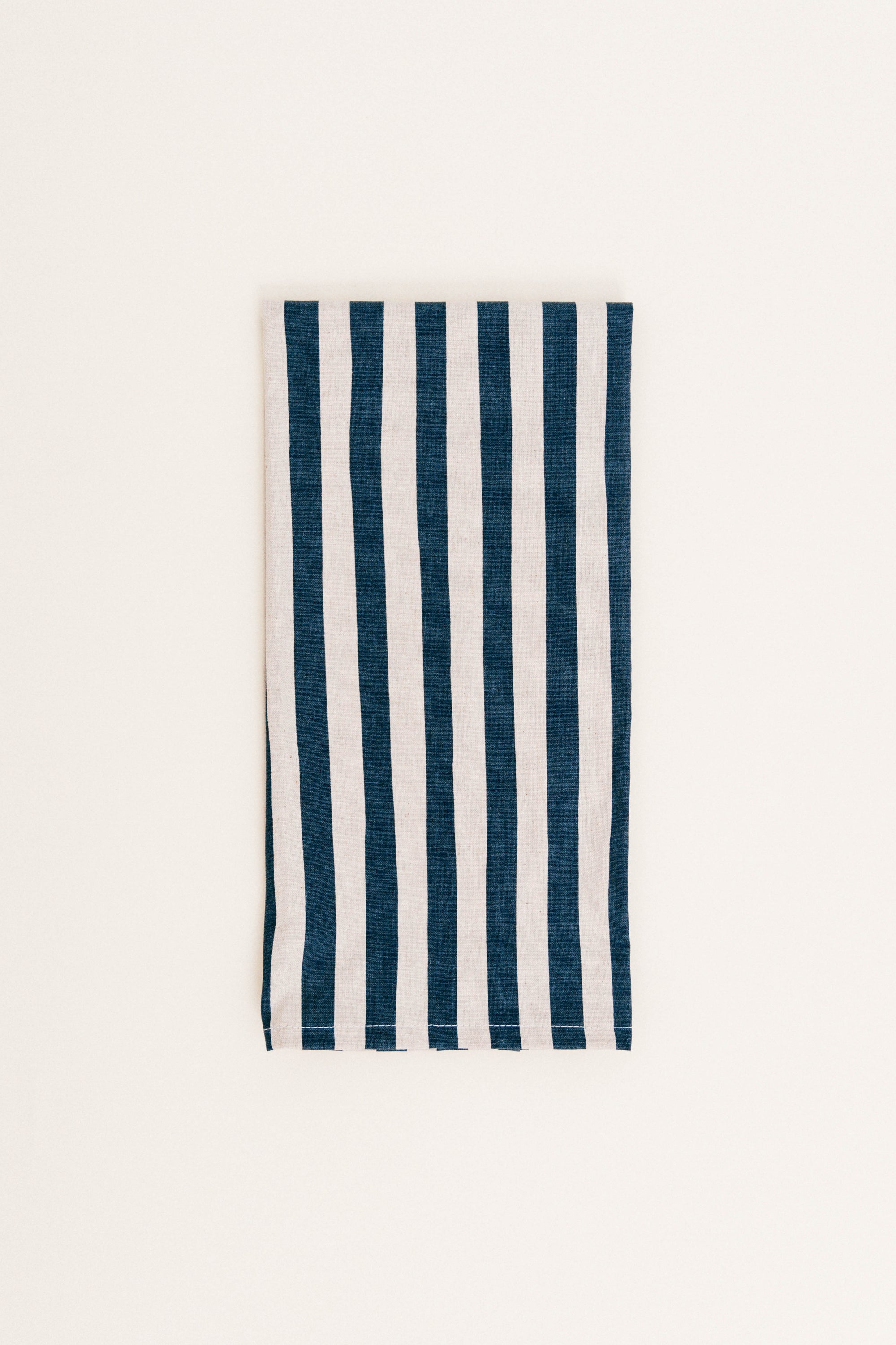 Modern Print Dish Towel Navy Stripe